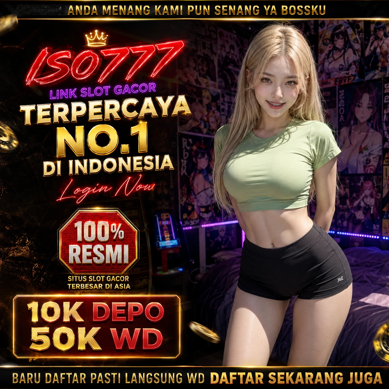 ISO777 - Link Situs Slot Gacor Hari Ini, Resmi Berlisensi & Paling Gacor
